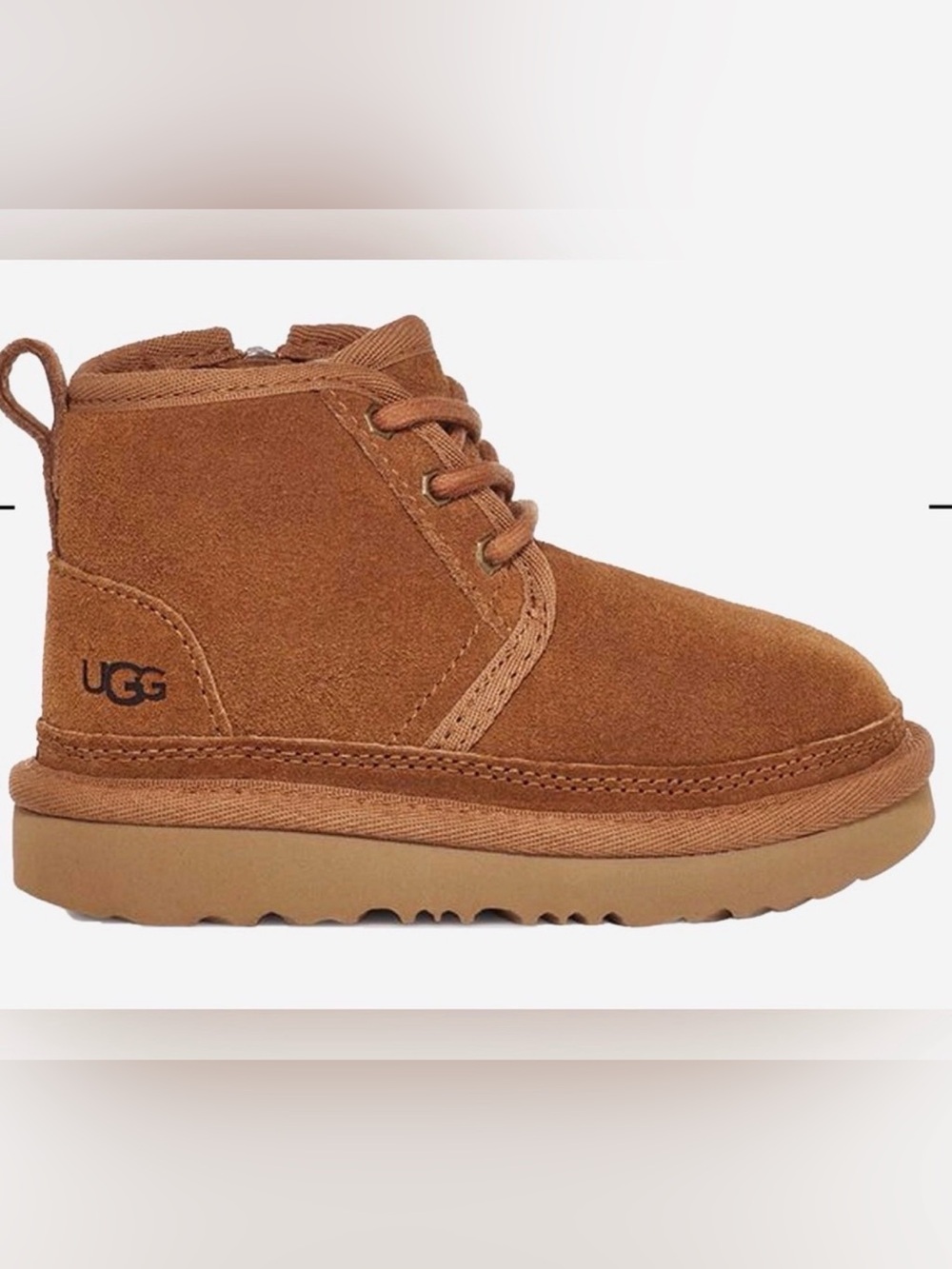 UGG Kids Neumel II Chukka Sherpa and Suede Boots